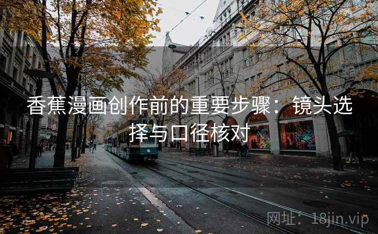 香蕉漫画创作前的重要步骤：镜头选择与口径核对
